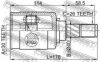 FEBEST 0211-J1016LH Joint, drive shaft